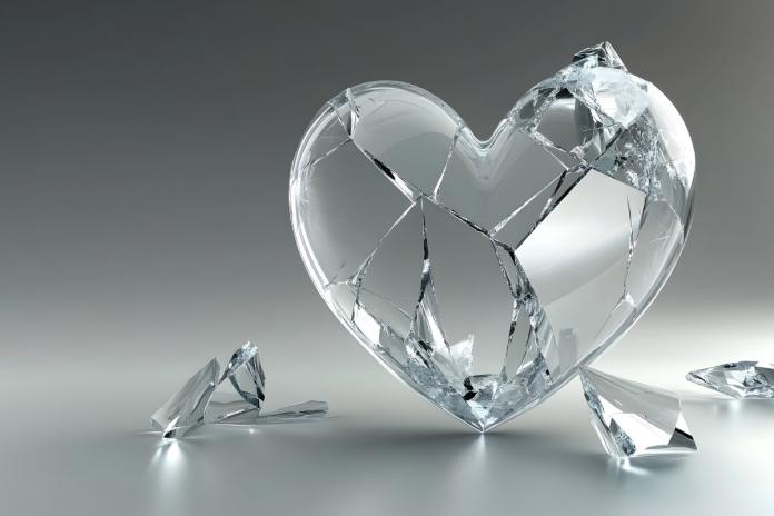 ひび割れたハート